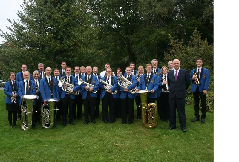 The award winning Epsom and Ewell Silver Band