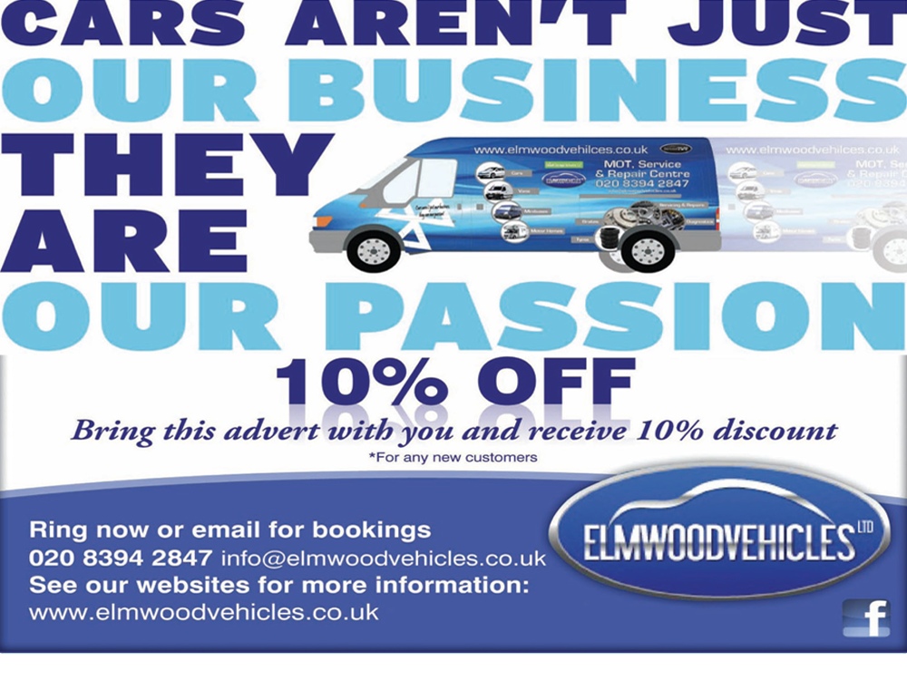 elmwood vehicle repair and MOT in cuddington surrey,epsom, ewell, stoneleigh, worcester park