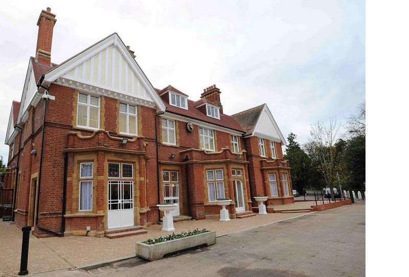 Ewell Court House where the library is based