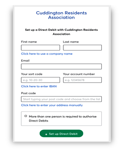 Pay safely and securely with GoCardless