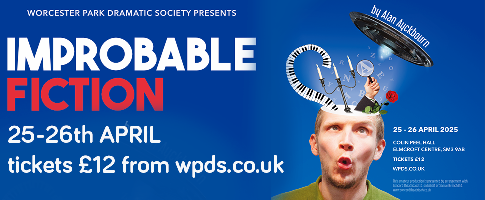 Theatre group in Cuddington, Worcester Park, Epsom, Sutton, Ewell, Stoneleigh